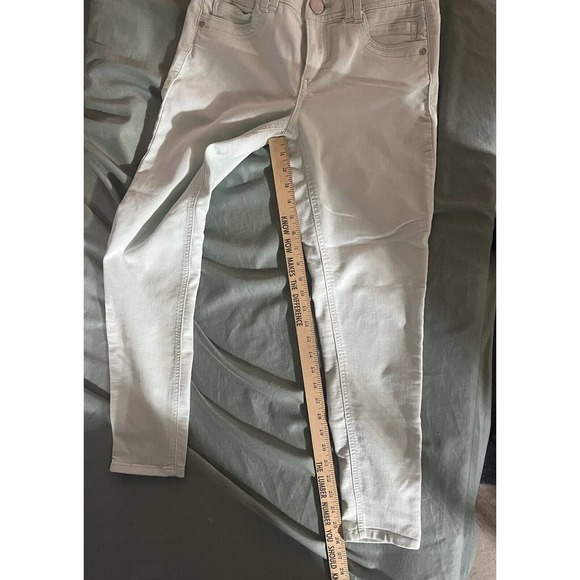 Democracy AB Technology Jeans Womens Size 6 Mint Green Stretch Tapered - Picture 7 of 7